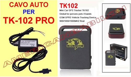 Cavo alimentatore tracker gps - cavo,