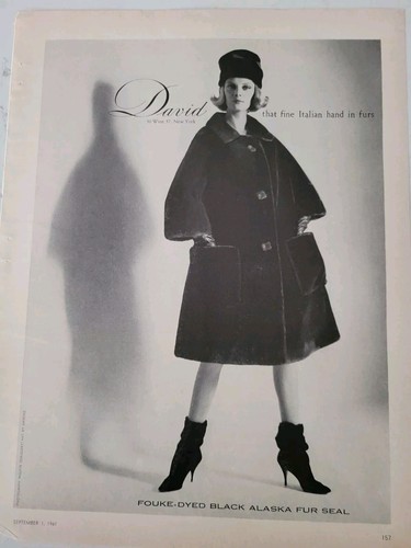 1961 donna david italiano nero - donna,