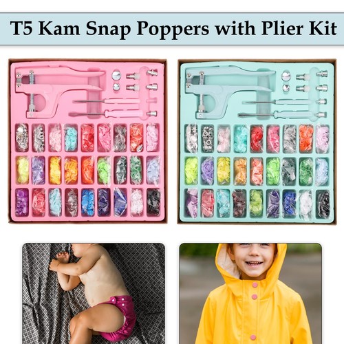 Kam snaps bottoni - t5, plastica