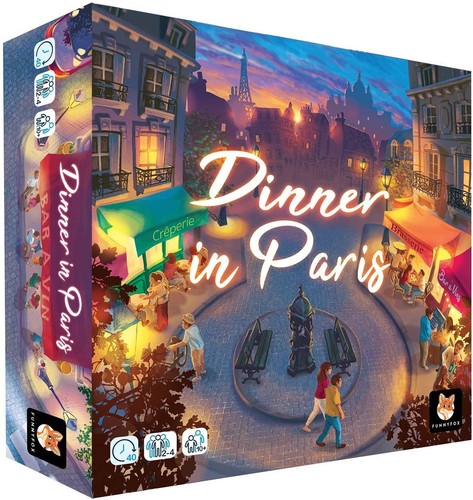 Gioco tavolo cena parigi - gioco,