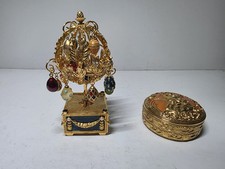 JOAN RIVERS Collezione Classica Faberge Uova Charm Topiaria Espositore con Charms