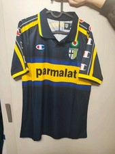 MAGLIA PARMA 1999-2000 CALCIO SHIRT JERSEY  M CHAMPIONS PARMALAT