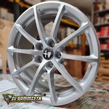 KIT 4 Cerchi In Lega 7,5 x 17 OEM Compatibili con Alfa Romeo Giulietta 159 Brera