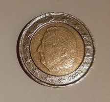 Moneta belgio euro - euro, 2002