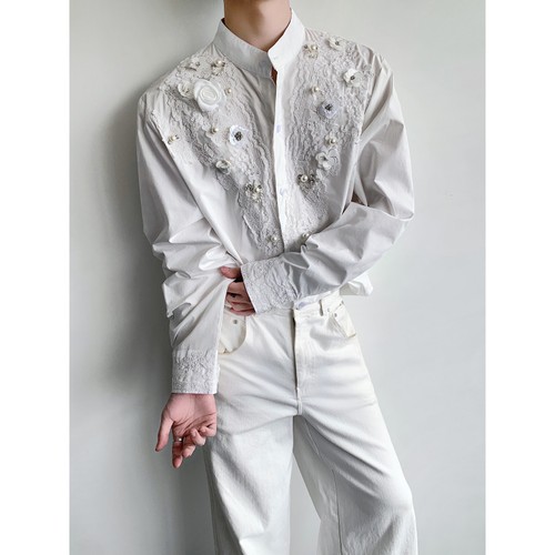 Luxury lace shirt mens - luxury,