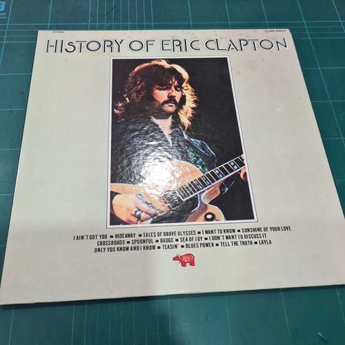 Eric clapton history 2lp - clapton, of