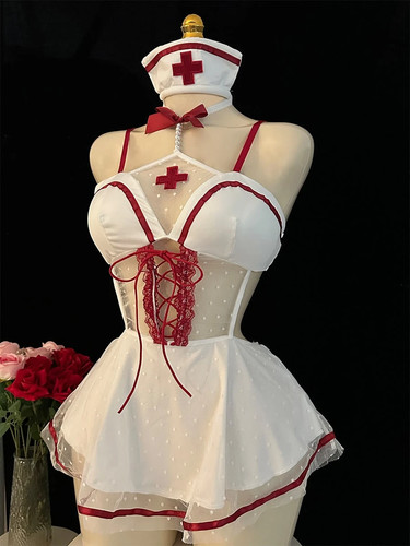 Costume infermiera sexy con - infermiera,