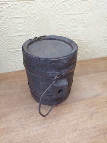 Antique wooden barrel keg - antique,