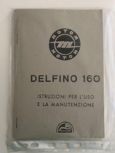 Motom delfino 160 libretto - motom,
