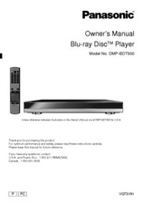 Panasonic DMP-BDT500 Lettore