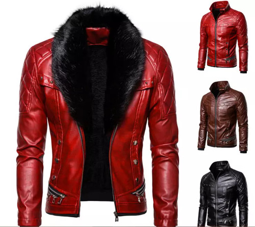 Cappotto uomo pelliccia