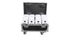 Baule FlightCase con 8 Faretti