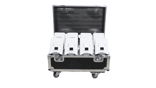 Baule flightcase con faretti - con,