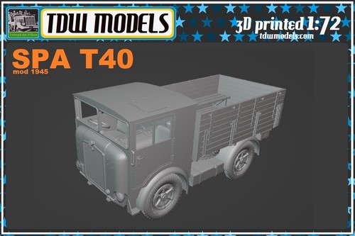 Spa t40 camion modelli 1 - t40,