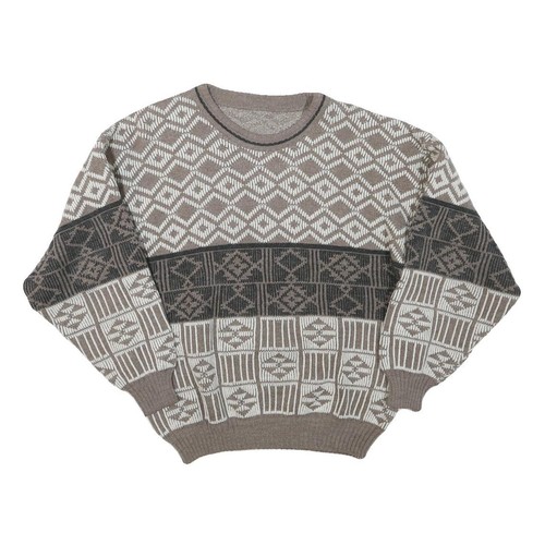 Maglione donna marrone crema - marrone, &