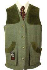 Gilet da tiro vintage verde