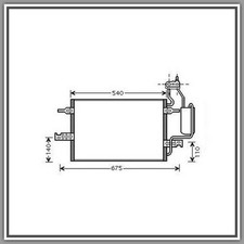 Condensatore Opel Meriva-(Anno
