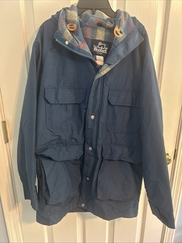 Vintage woolrich 80s blue - 80s,