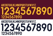 Set nome e numero per Portogallo Euro Cup 2000 casa/fuori casa nazionale calcio calcio