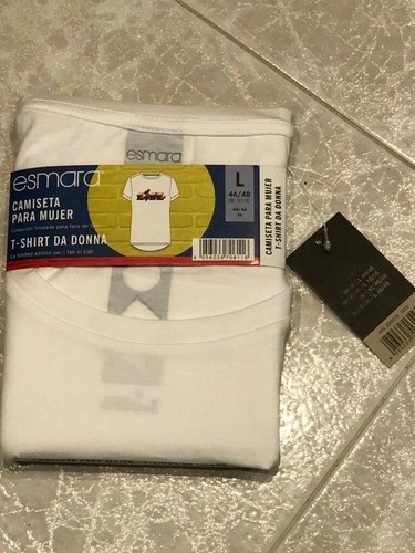 Shirt maglia bianca logo - t-shirt/maglia,