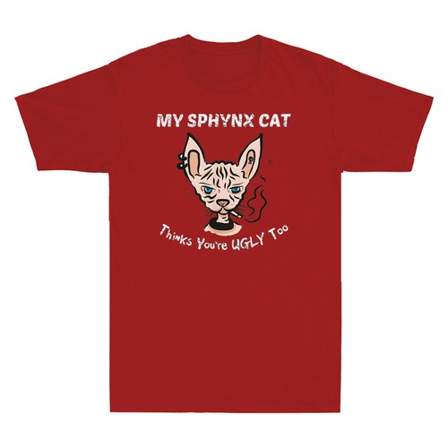 Maglietta uomo sphynx - maglietta,