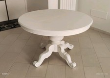 tavolo tondo allungabile In Legno 