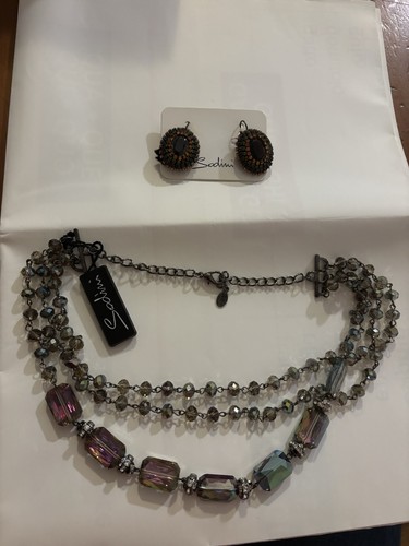 Set collana orecchini sodini - set, e