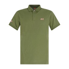 Sun68 - Polo verde manica