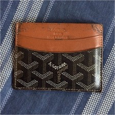 Goyard Brown Black Geometric
