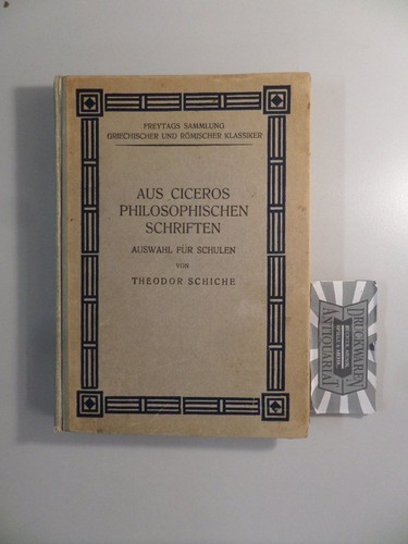 Aus ciceros philosophischen - aus,