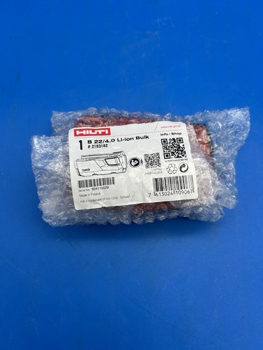 Hilti li ion battery - hilti, li-ion