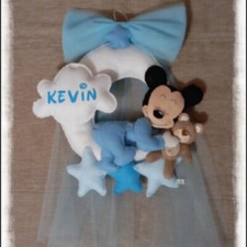  Fiocco Nascita topolino