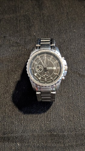 Fossil blue 42mm cronografo - fossil,