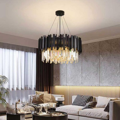 Lampadario lusso cristallo - cristallo, led