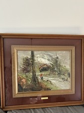 quadro dipinto a olio su tela