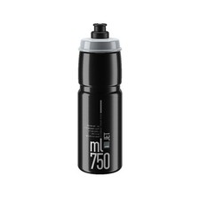 borraccia jet nero 750ml 0190702 Elite bici