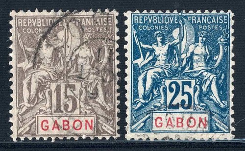 Gabon 1904 colonie - 1904-06,,