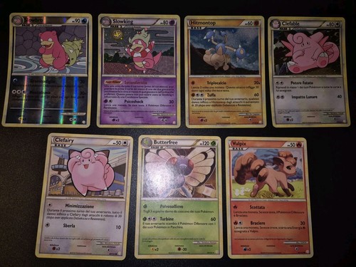 Pokemon lotto 7 carte - pokemon,