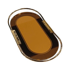 Vassoio In Vetro Specchiato