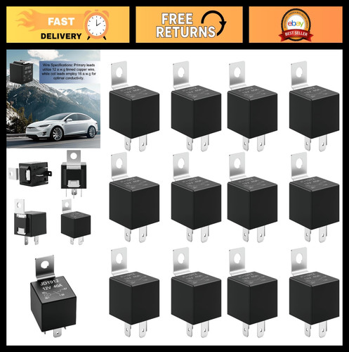 Confezione relè auto 12v - 12,