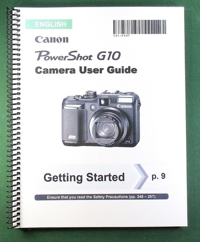 Canon powershot g10 manuale - powershot,