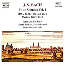 JOHANN SEBASTIAN BACH - SONATE PER FLAUTO E CLAVICEMBALO, PARTITA PER FLAUTO SOL