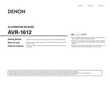 Denon AVR-1612 Receiver
