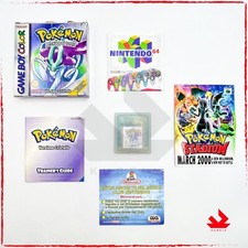 POKÉMON VERSIONE CRISTALLO ?? ITA PILA NUOVA GAME BOY COLOR COMPLETO POKEMON