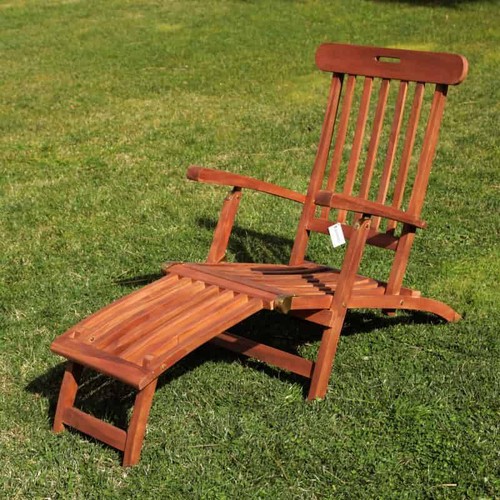 Sedia sdraio teak - in,