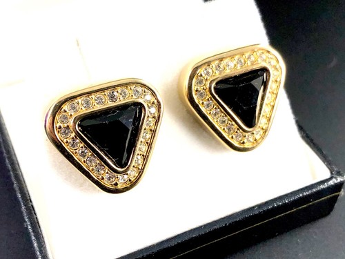 Swarovski 18k gp black - s.a.l.,