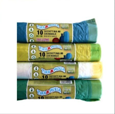 300  BUSTE SACCHI SACCHETTI RIFIUTI SPAZZATURA RACCOLTA DIFFERENZIATA 55X65CM