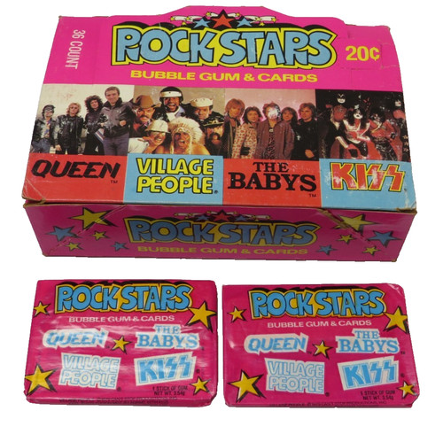 Kiss donruss rock stars - donruss,