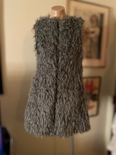 ZARA BASIC MOHAIR FUR VEST
