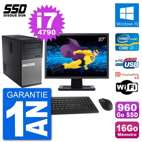 Tour dell 9020 ecran - dell, 27"